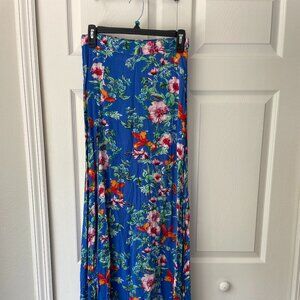 XIX Palms Maxi Skirt